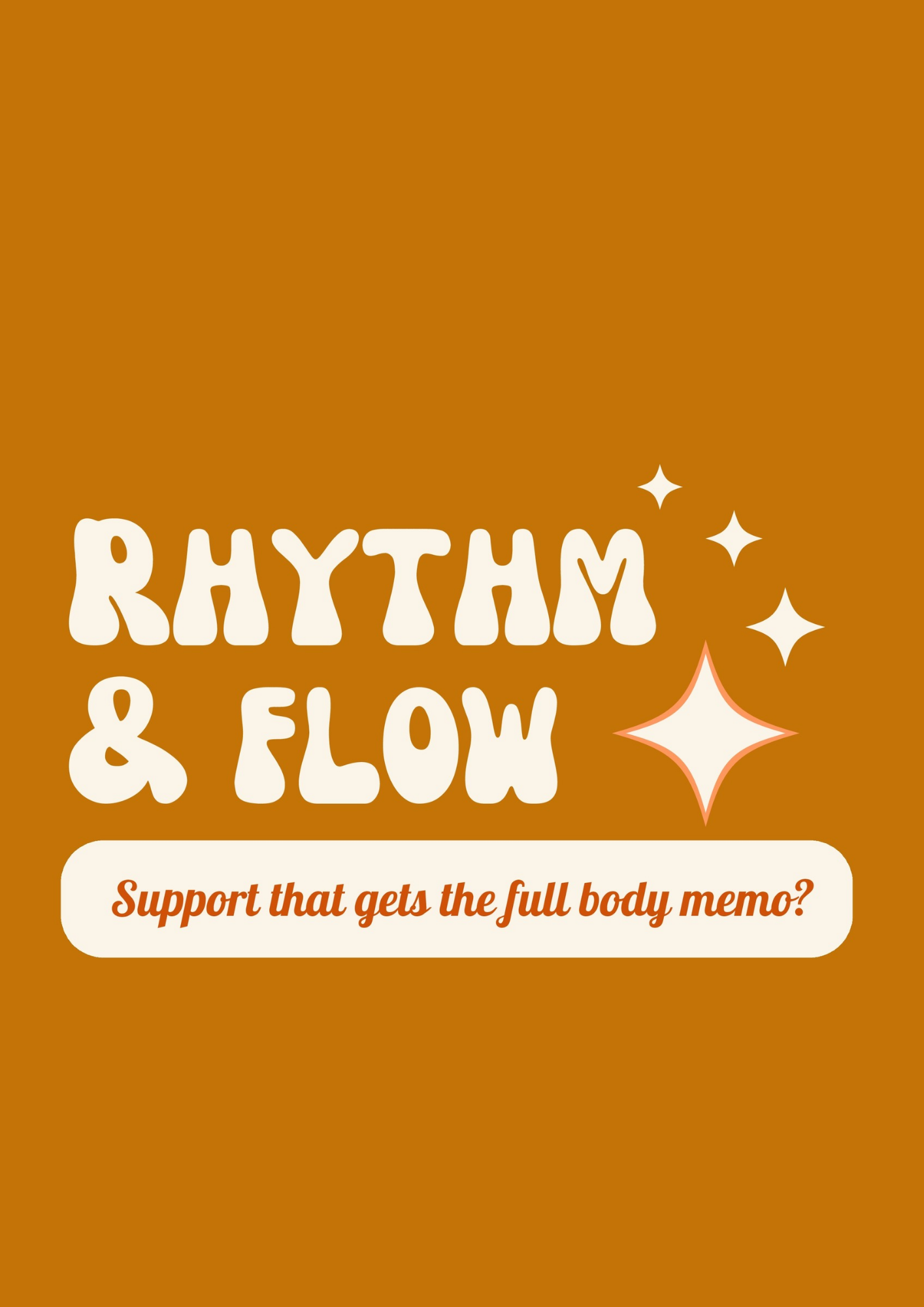 Rhythm & flow